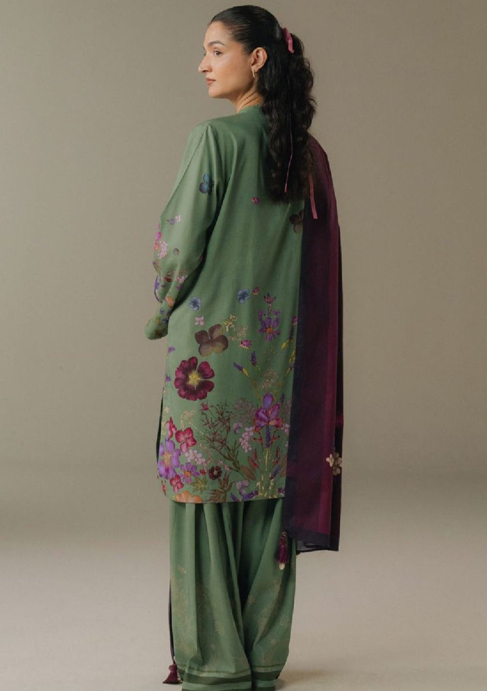 Coco By Zara Shahjahan Drop-5 Prints'25 D-08B Morning Echo