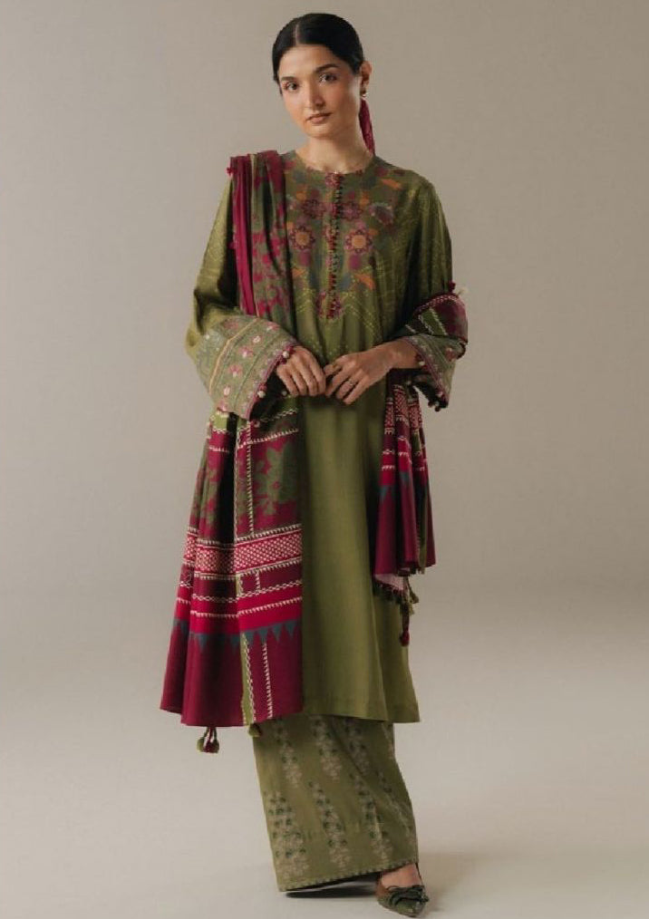 Coco By Zara Shahjahan Drop-5 Prints'25 D-09A Terracotta Sky
