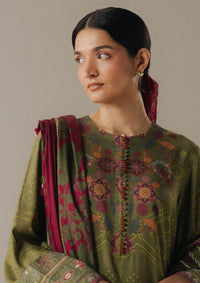 Coco By Zara Shahjahan Drop-5 Prints'25 D-09A Terracotta Sky