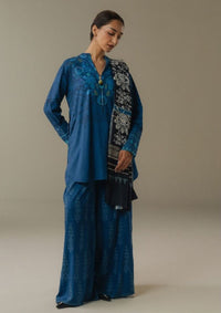 Coco By Zara Shahjahan Drop-5 Prints'25 D-09B Terracotta Sky