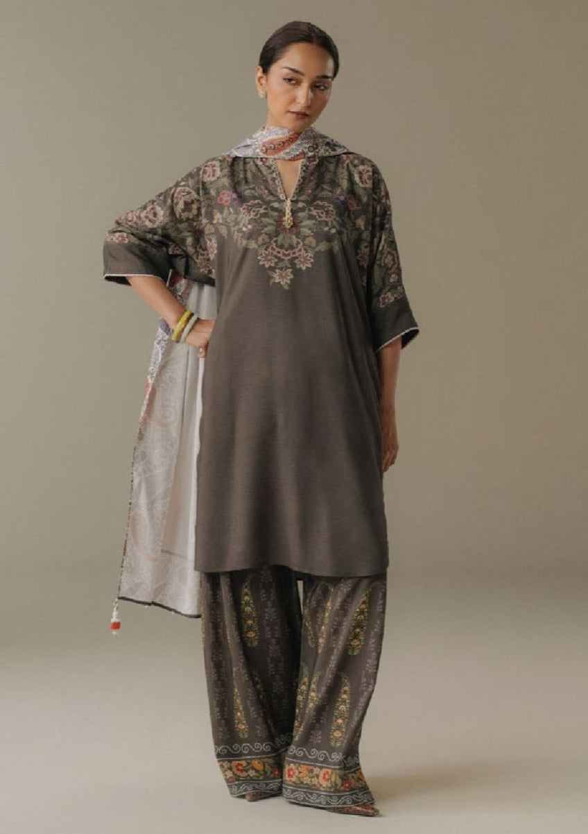 Coco By Zara Shahjahan Drop-5 Prints'25 D-10A Autumn Line