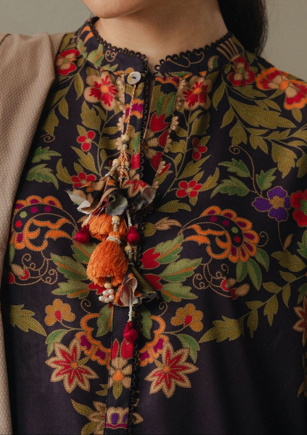 Coco By Zara Shahjahan Drop-5 Prints'25 D-10B Autumn Line