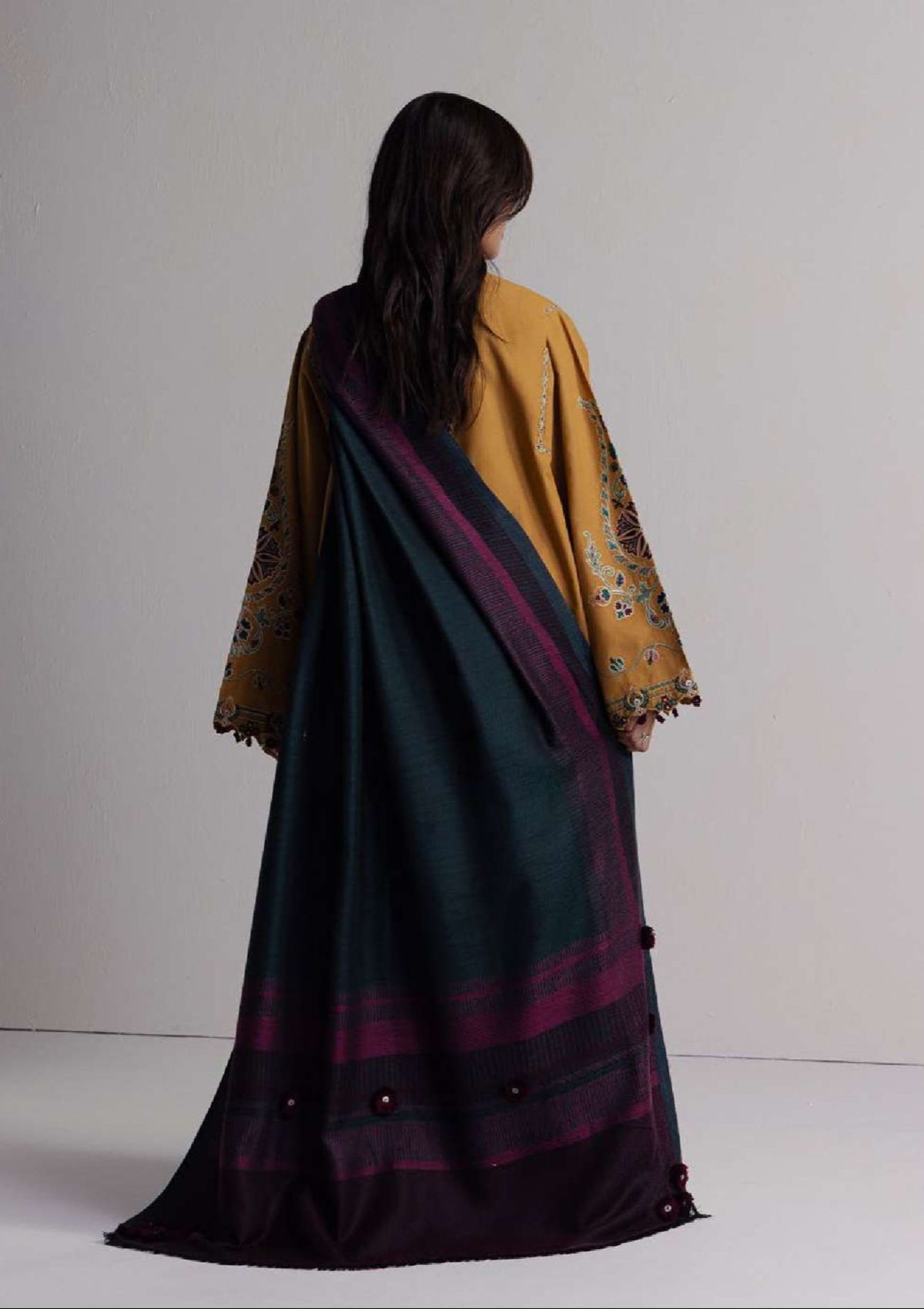 Coco By Zara shahjahan Winter'26 D-2A OCHRE