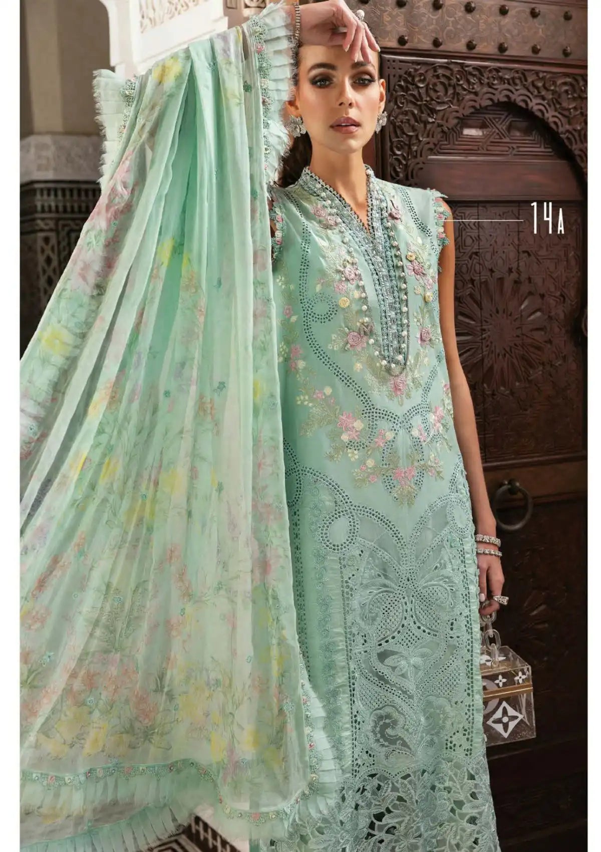 mohsin-saeed-fabrics-designer-daily-wear-formal-and-wedding-suits-within-budget-This-product-is-from-maria-b-voyage-a-luxe-lawn25-14-a-is-available-on-Mohsin-saeed-fabrics-website.