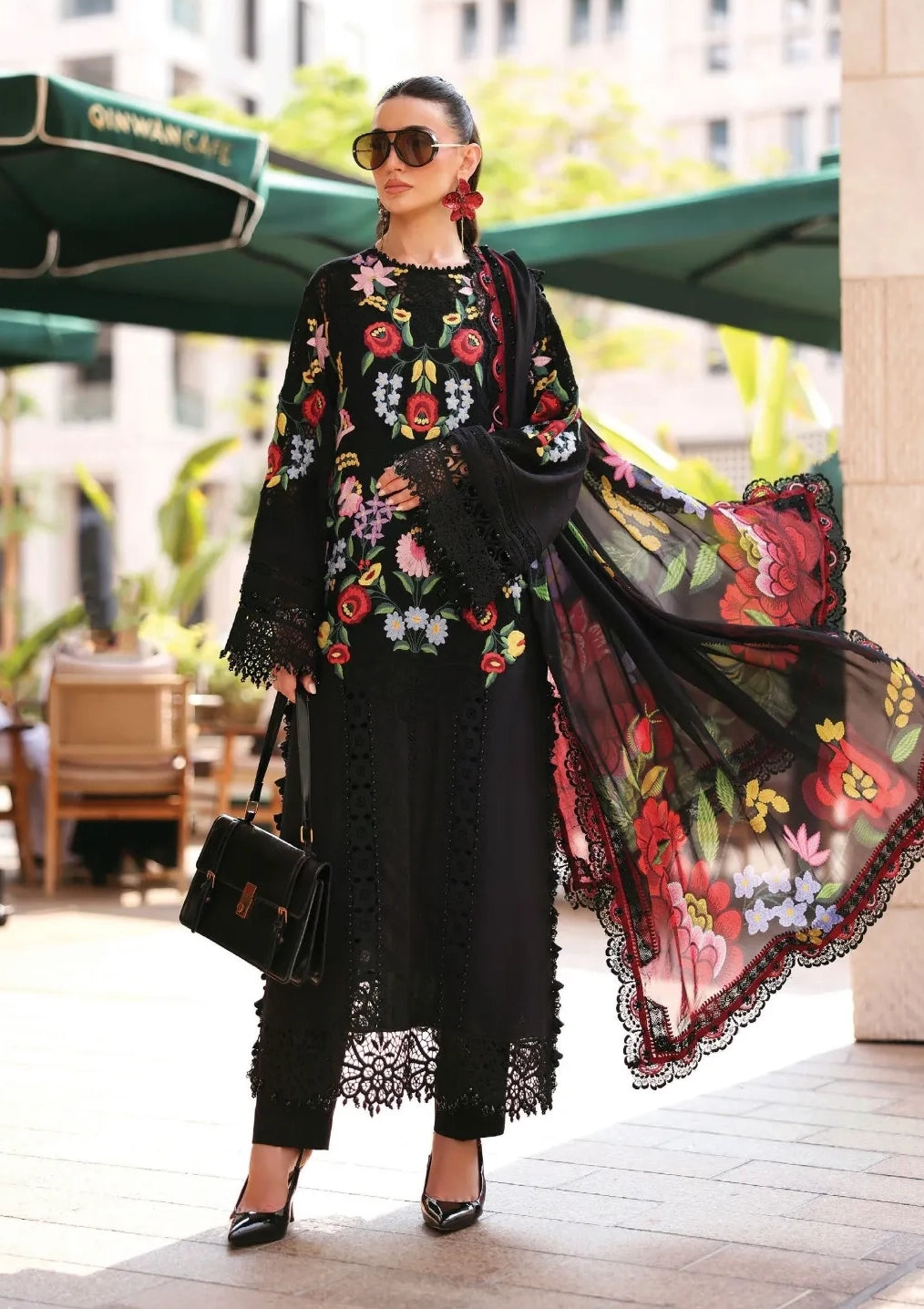 Maria B Luxury Lawn'26 D-10B – Mohsin Saeed Fabrics