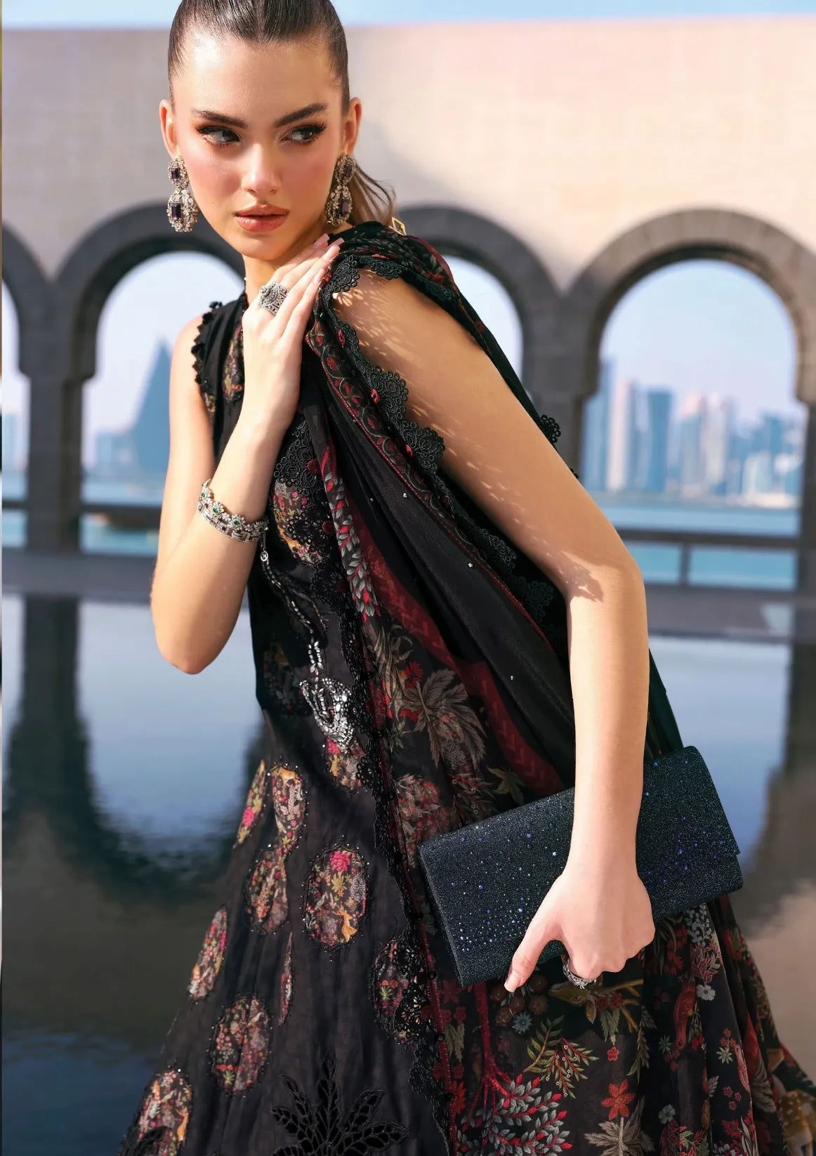 Maria B Luxury Lawn'26 D-05B