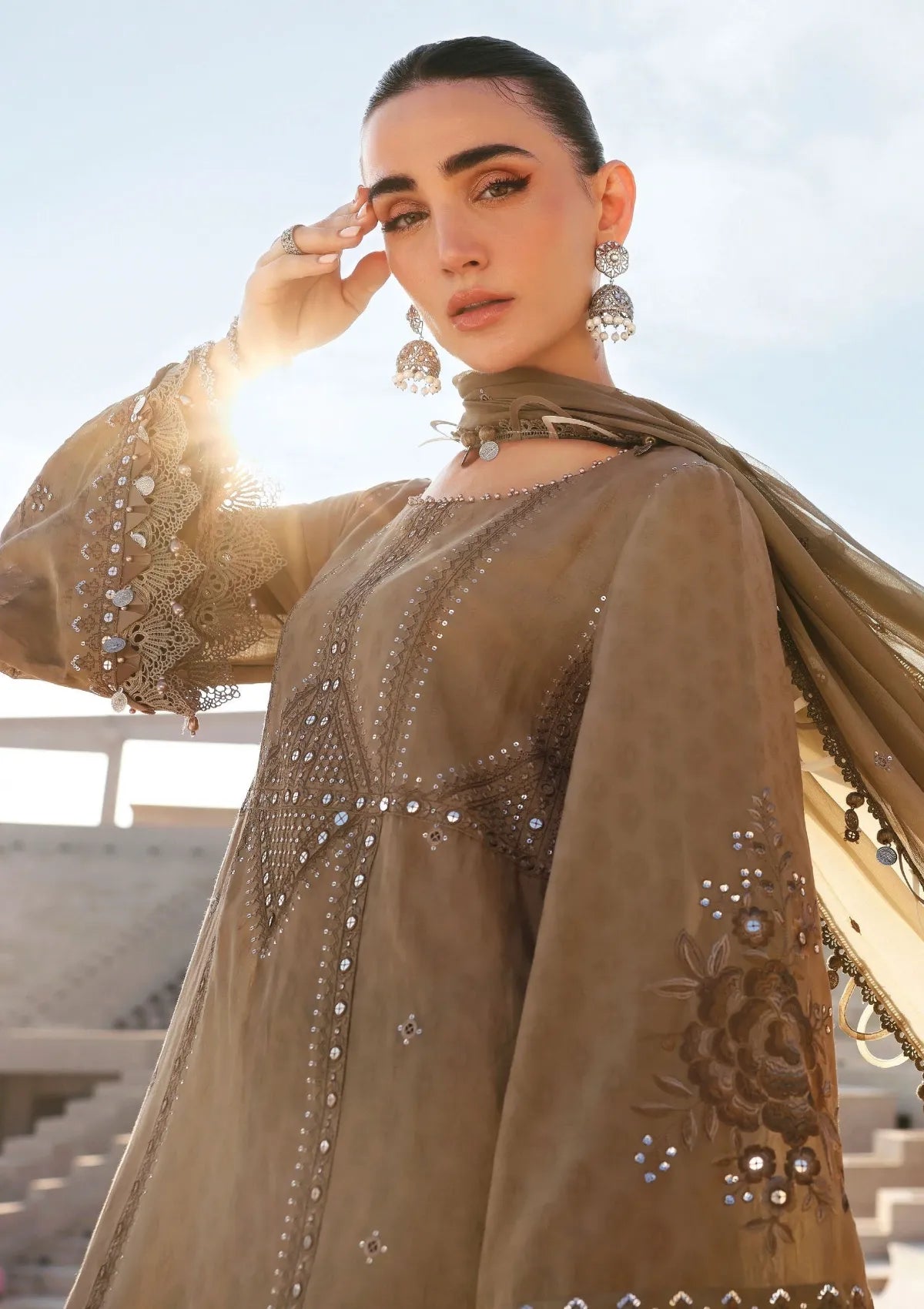 Maria B Luxury Lawn'26 D-02A