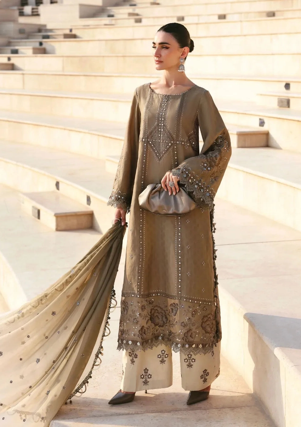 Maria B Luxury Lawn'26 D-02A