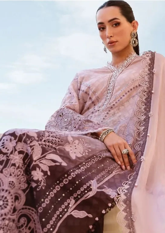 Maria B Luxury Lawn'26 D-01B