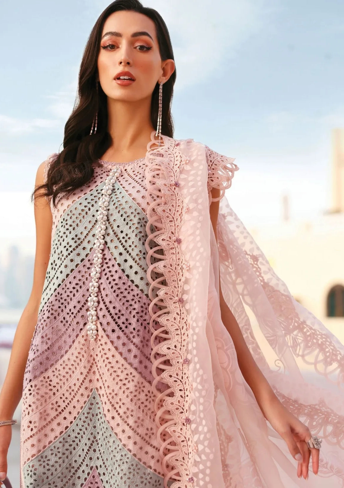 Maria B Luxury Lawn'26 D-12B