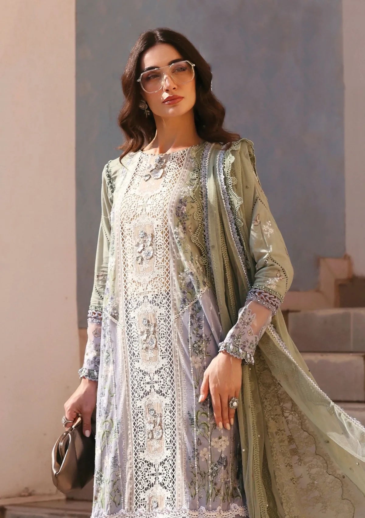 Maria B Luxury Lawn'26 D-06B