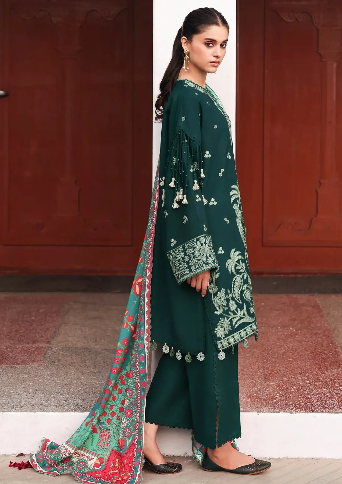 Republic Amaris Luxury Shawl'25 D-07 Celeste