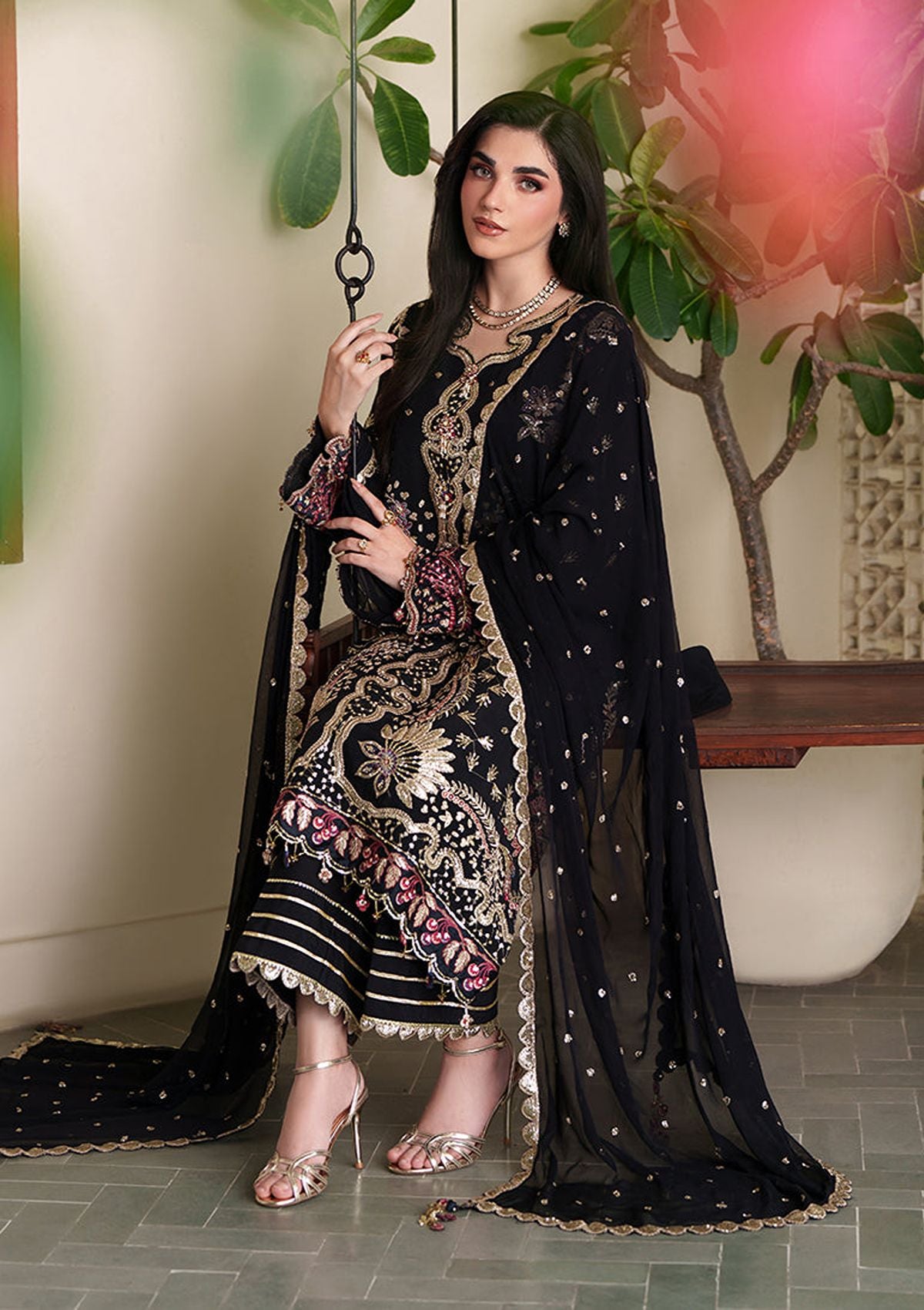 Roheenaz Mah-e-Noor Silk'26 D-07 Chandni