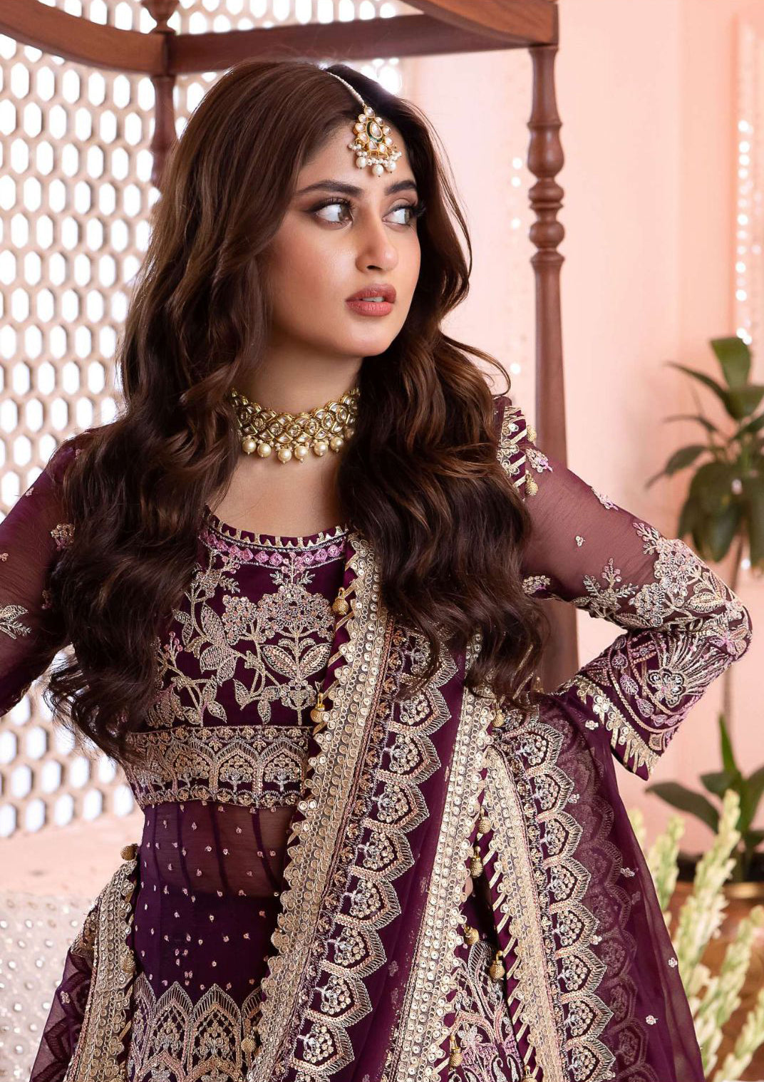 Asim Jofa Chandni Luxury Chiffon'23 AJCC-10 - Mohsin Saeed Fabrics