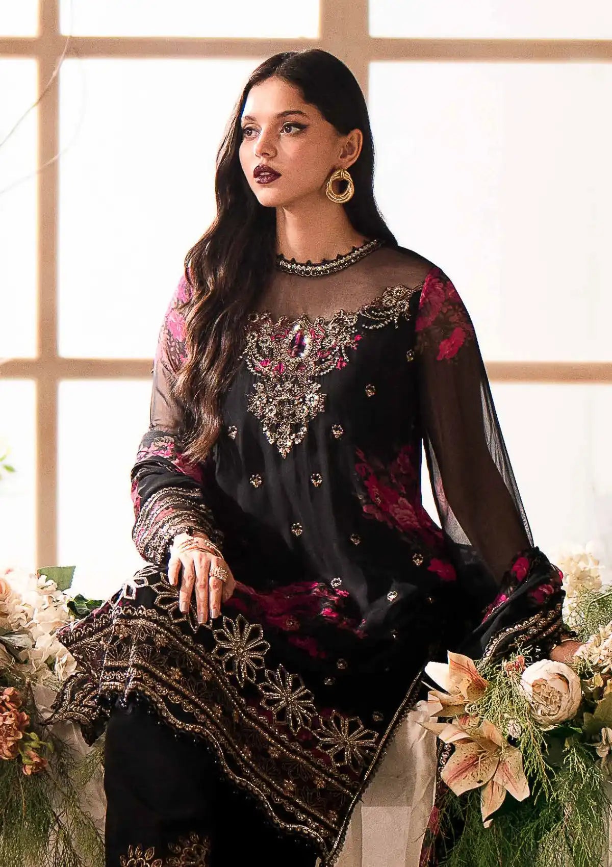 Charizma Vasal Luxury Chiffon'24 Vol-01 VSL5-09