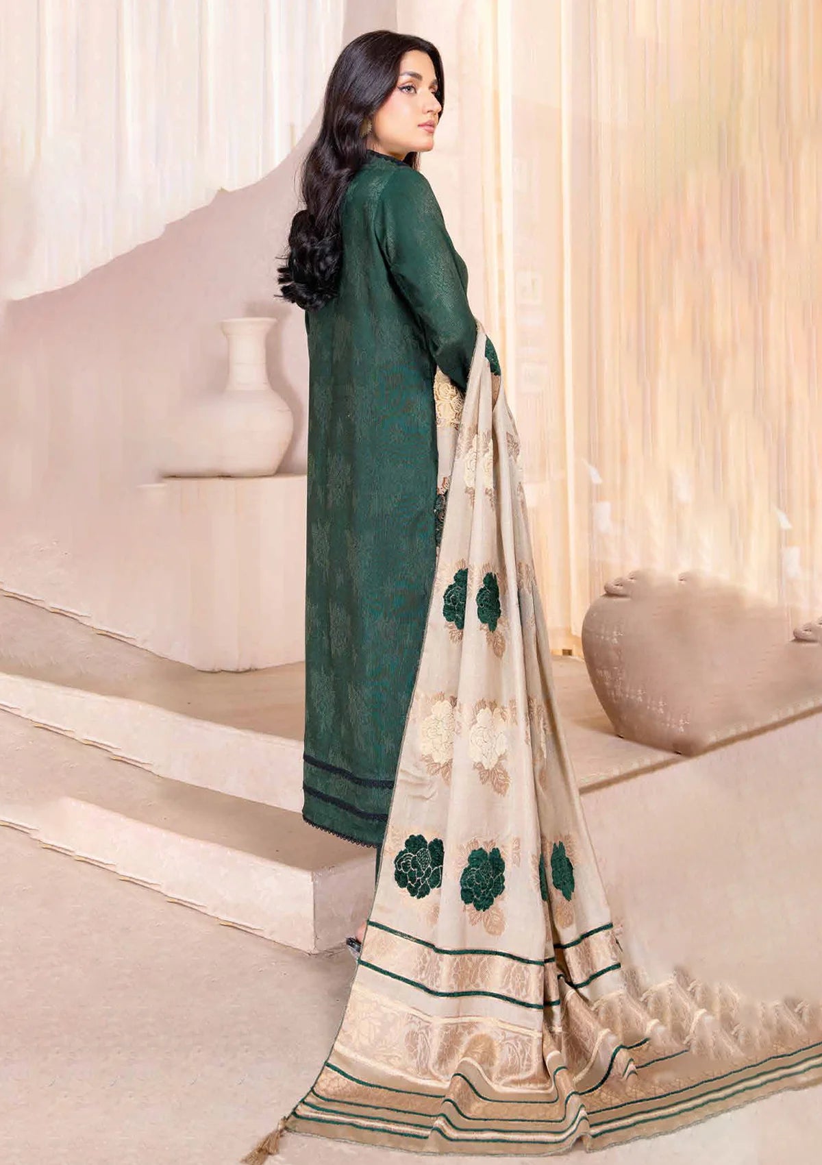 Chehra By Riaz Arts Self Jacquard'24 D-03