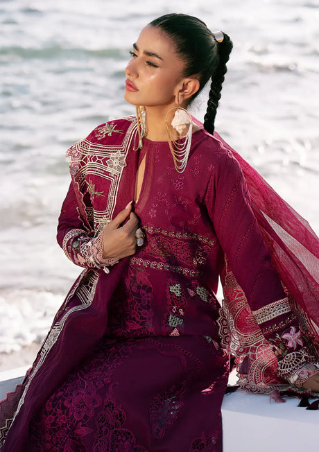 mohsin-saeed-fabrics-affordable-luxury-outfits-for-daily-formal-and-wedding-wear-This-product-is-from-ajr-dastan-luxury-lawn25-d-03-cherry-wine-is-available-on-Mohsin-saeed-fabrics-website.