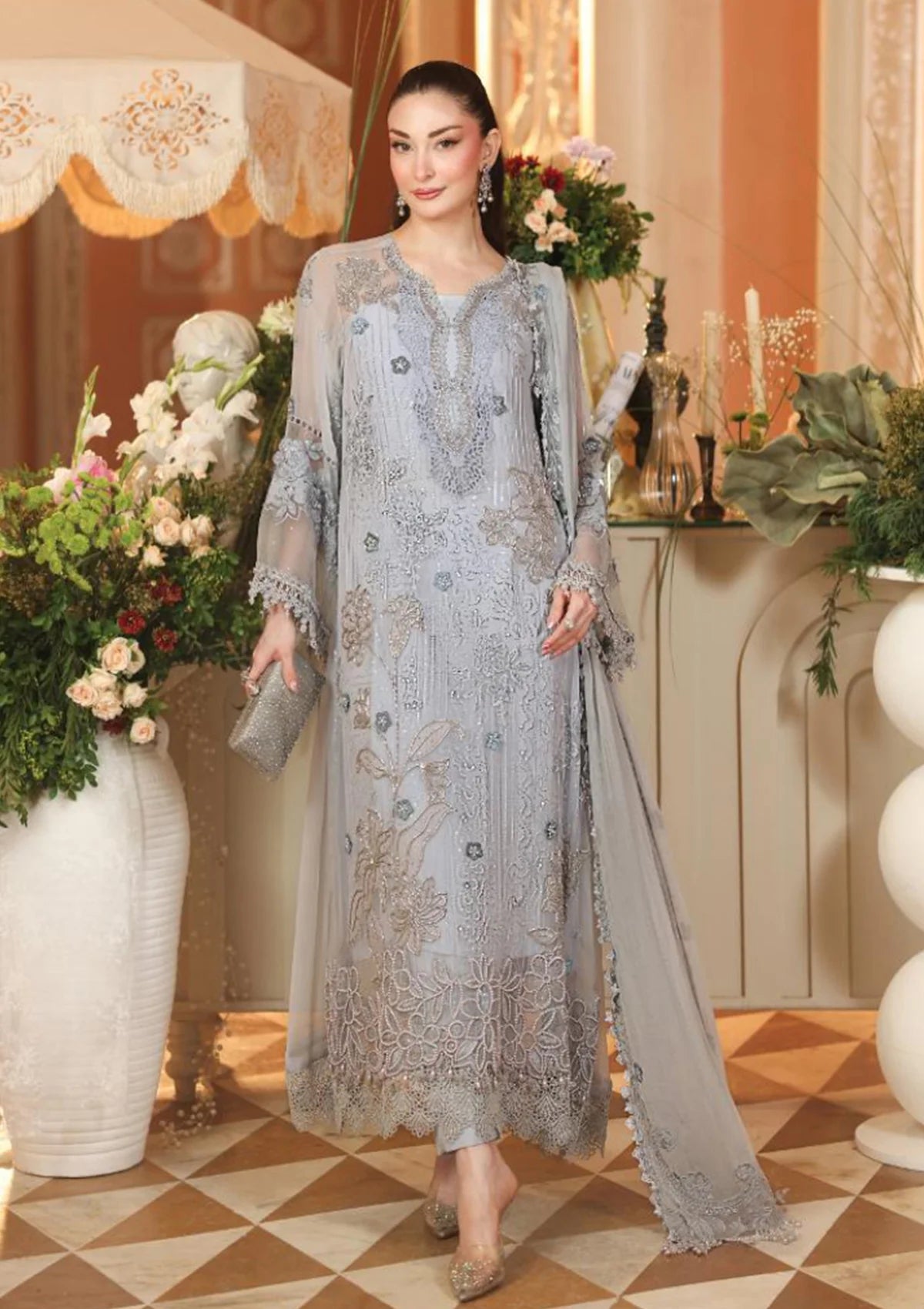 Maria.B Royale Tea Affair Chiffon'26 D-06