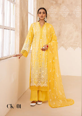 Chikenkari By Khoobsurat'24 CK-01 - Mohsin Saeed Fabrics