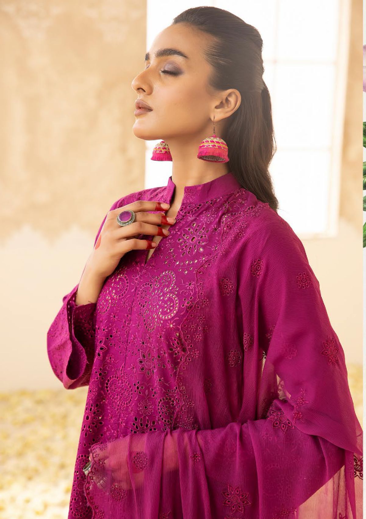 Chikenkari By Khoobsurat'24 CK-02 - Mohsin Saeed Fabrics