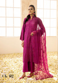 Chikenkari By Khoobsurat'24 CK-02 - Mohsin Saeed Fabrics