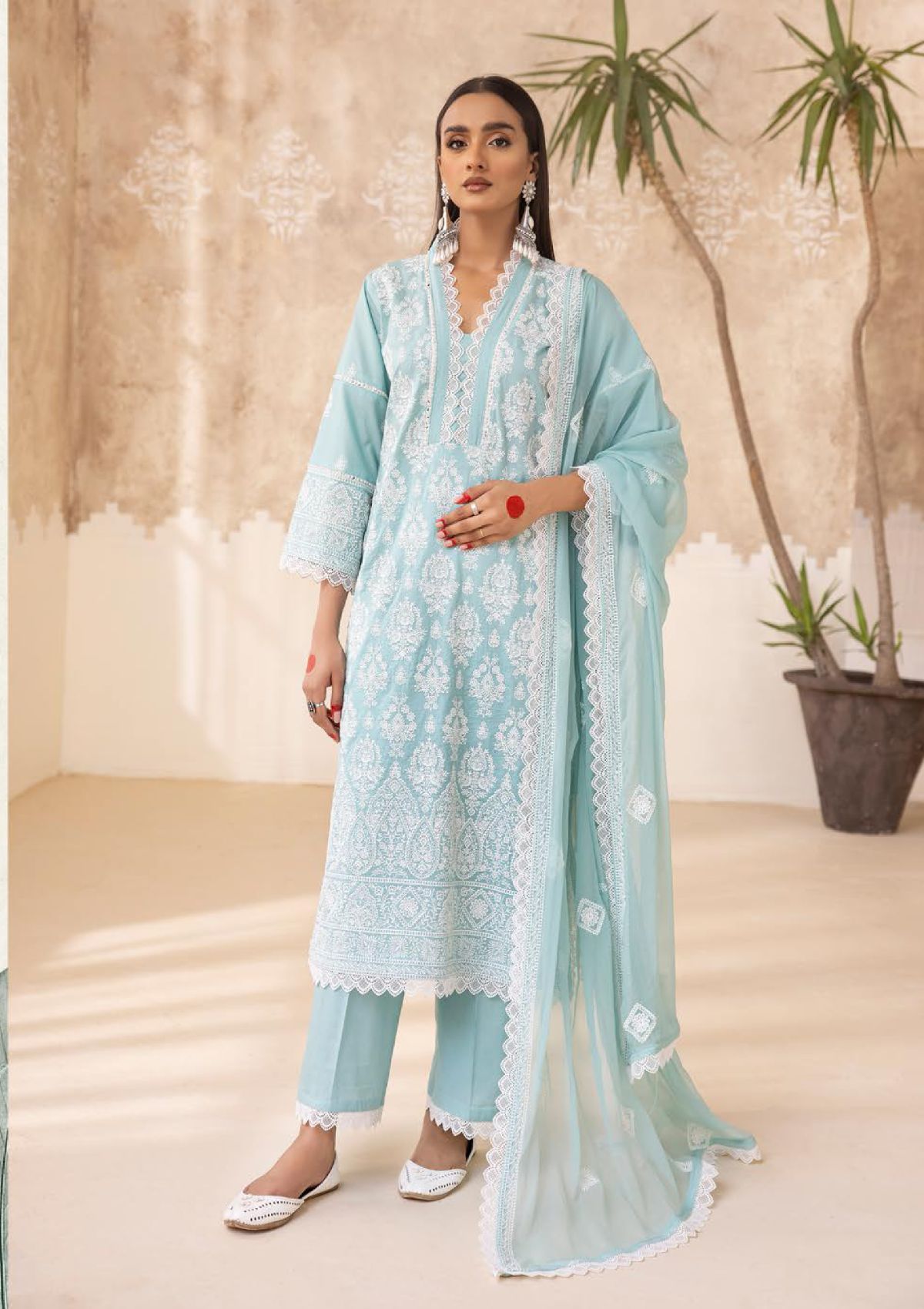 Chikenkari By Khoobsurat'24 CK-04 - Mohsin Saeed Fabrics