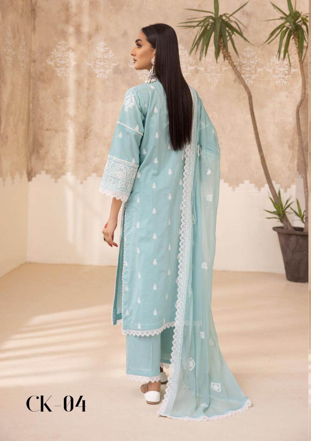 Chikenkari By Khoobsurat'24 CK-04 - Mohsin Saeed Fabrics