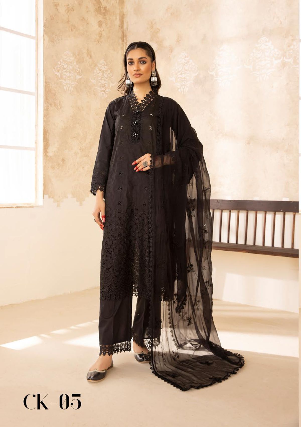 Chikenkari By Khoobsurat'24 CK-05 - Mohsin Saeed Fabrics