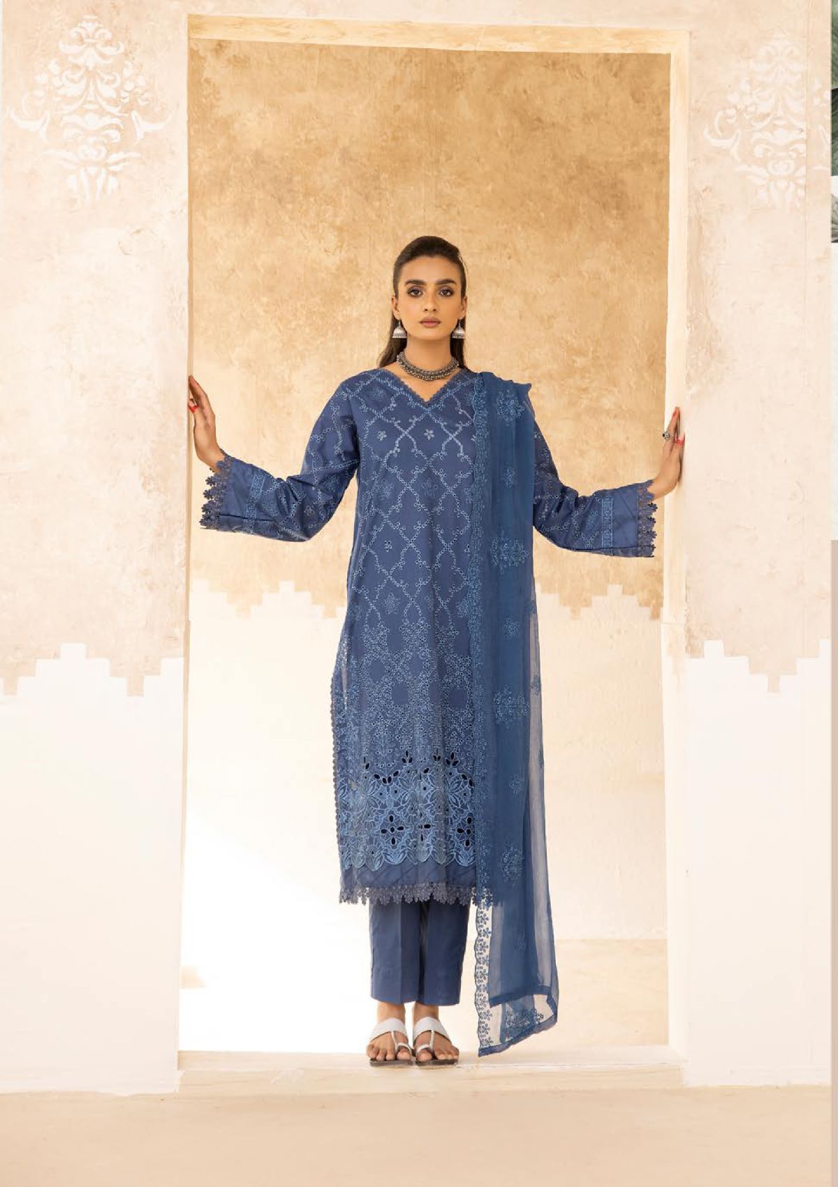 Chikenkari By Khoobsurat'24 CK-07 - Mohsin Saeed Fabrics