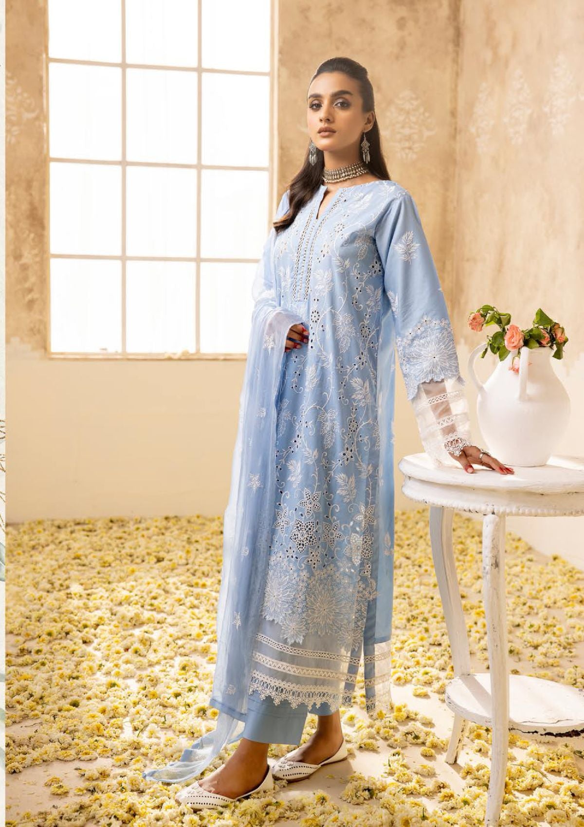 Chikenkari By Khoobsurat'24 CK-11 - Mohsin Saeed Fabrics