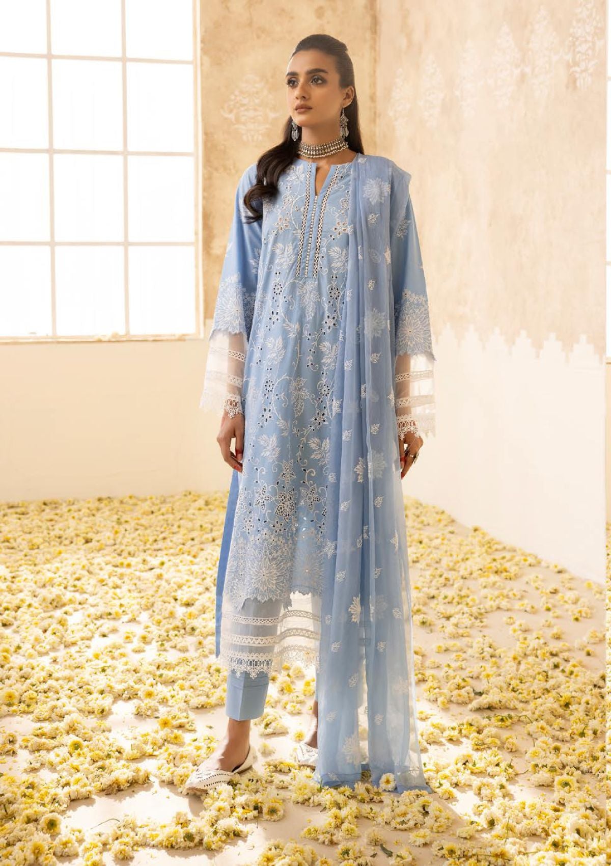 Chikenkari By Khoobsurat'24 CK-11 - Mohsin Saeed Fabrics