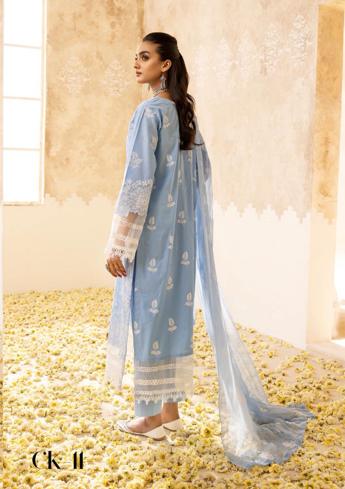 Chikenkari By Khoobsurat'24 CK-11 - Mohsin Saeed Fabrics