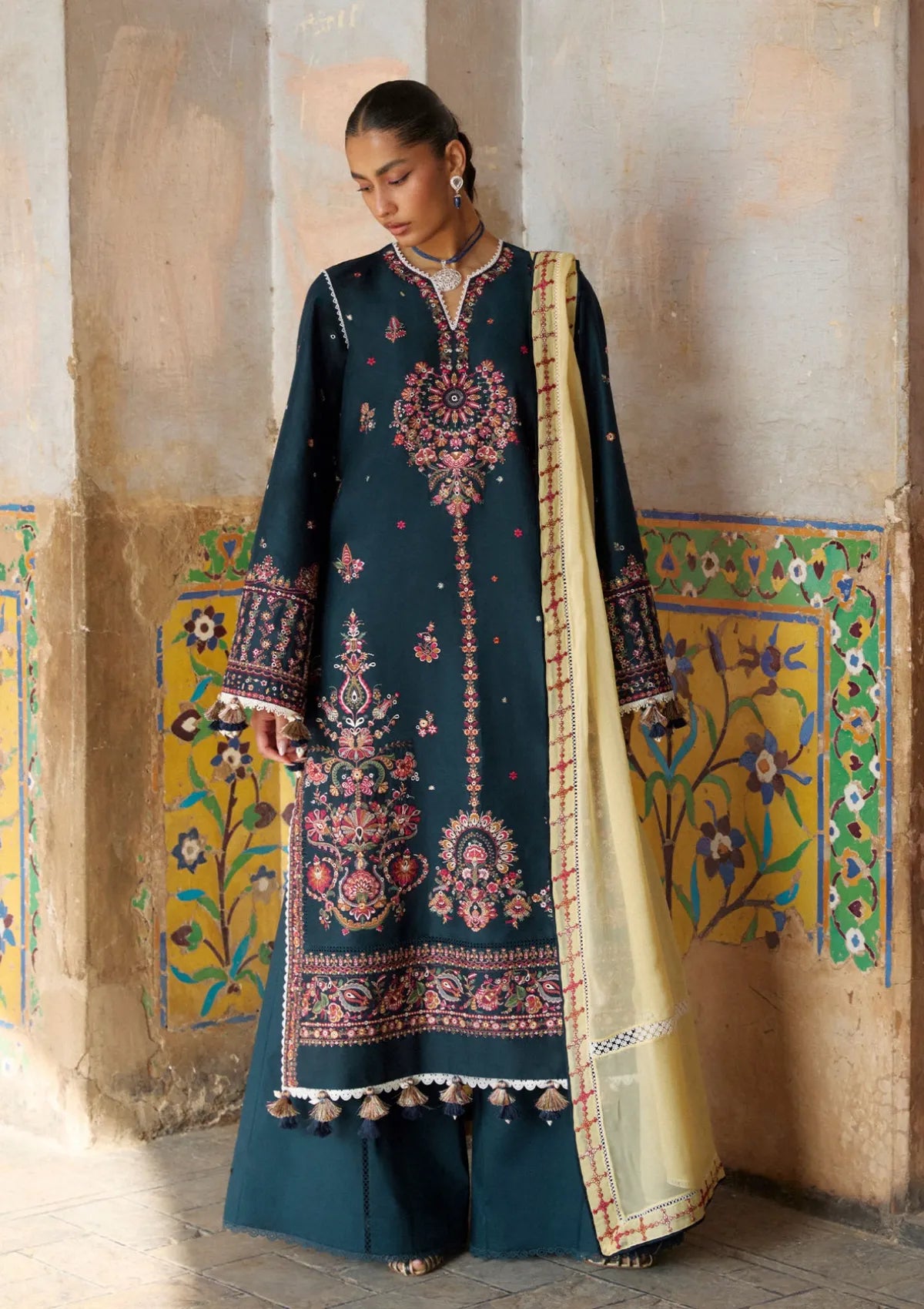 Hussain Rehar Zan Luxury Lawn'26 -Cinko