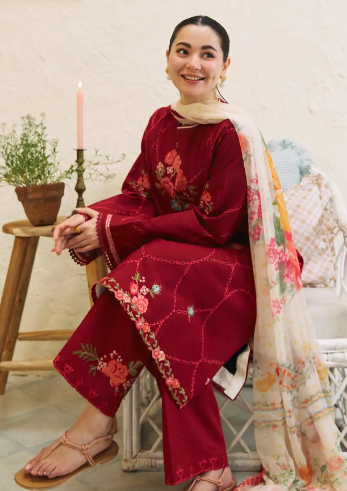 Coco By Zara Shahjahan Lawn'24 D-10B-RUHI - Mohsin Saeed Fabrics