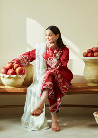 Coco By Zara Shahjahan Lawn'24 D-07A-JANAAN - Mohsin Saeed Fabrics