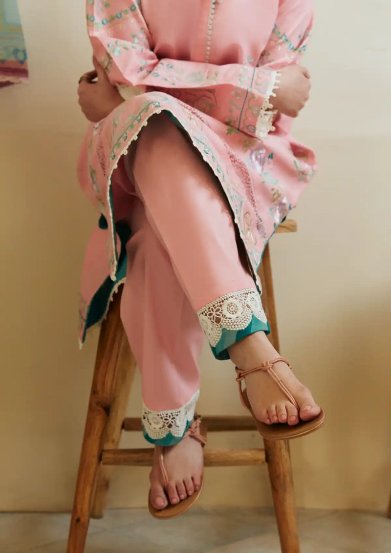 Coco By Zara Shahjahan Lawn'24 D-08A-ZOYA - Mohsin Saeed Fabrics