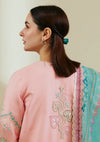 Coco By Zara Shahjahan Lawn'24 D-08A-ZOYA - Mohsin Saeed Fabrics