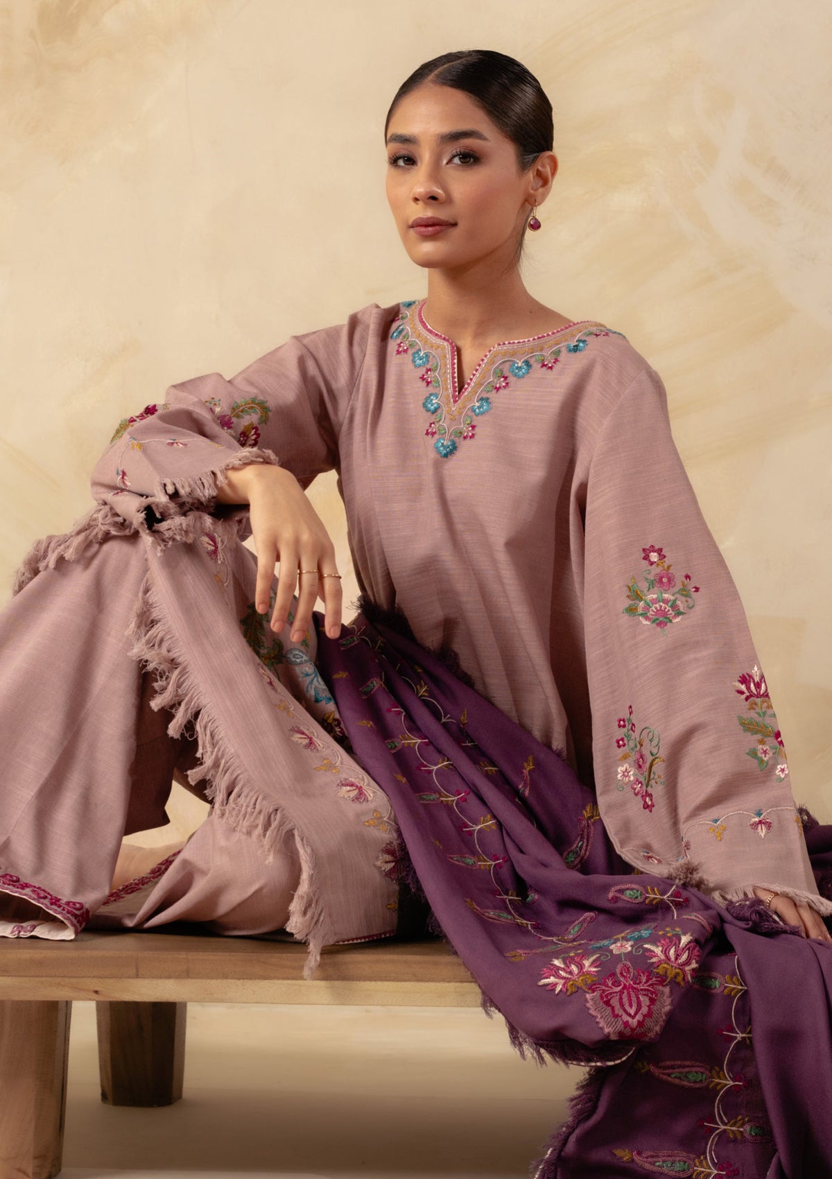Zara Shahjahan Coco Winter'23 D-1A - Mohsin Saeed Fabrics
