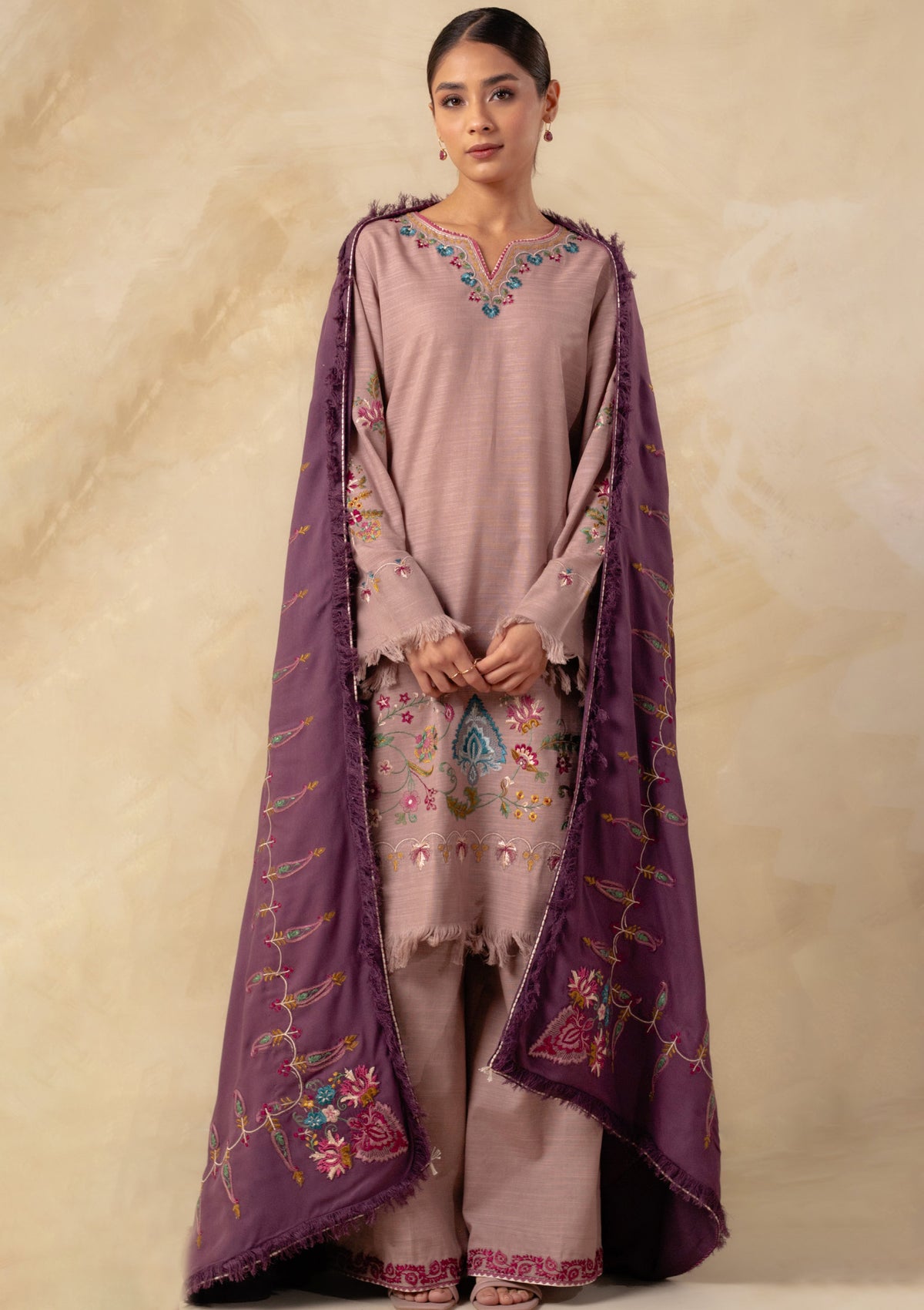 Zara Shahjahan Coco Winter'23 D-1A - Mohsin Saeed Fabrics