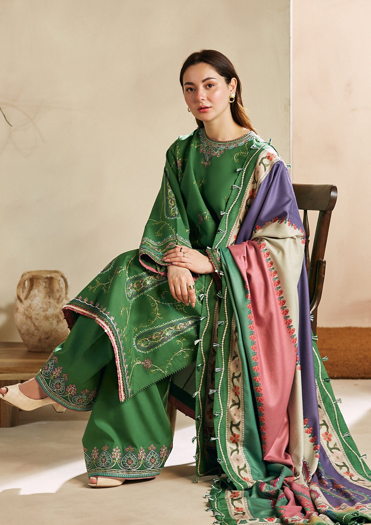 Zara Shahjahan Coco Winter'23 D-3B - Mohsin Saeed Fabrics