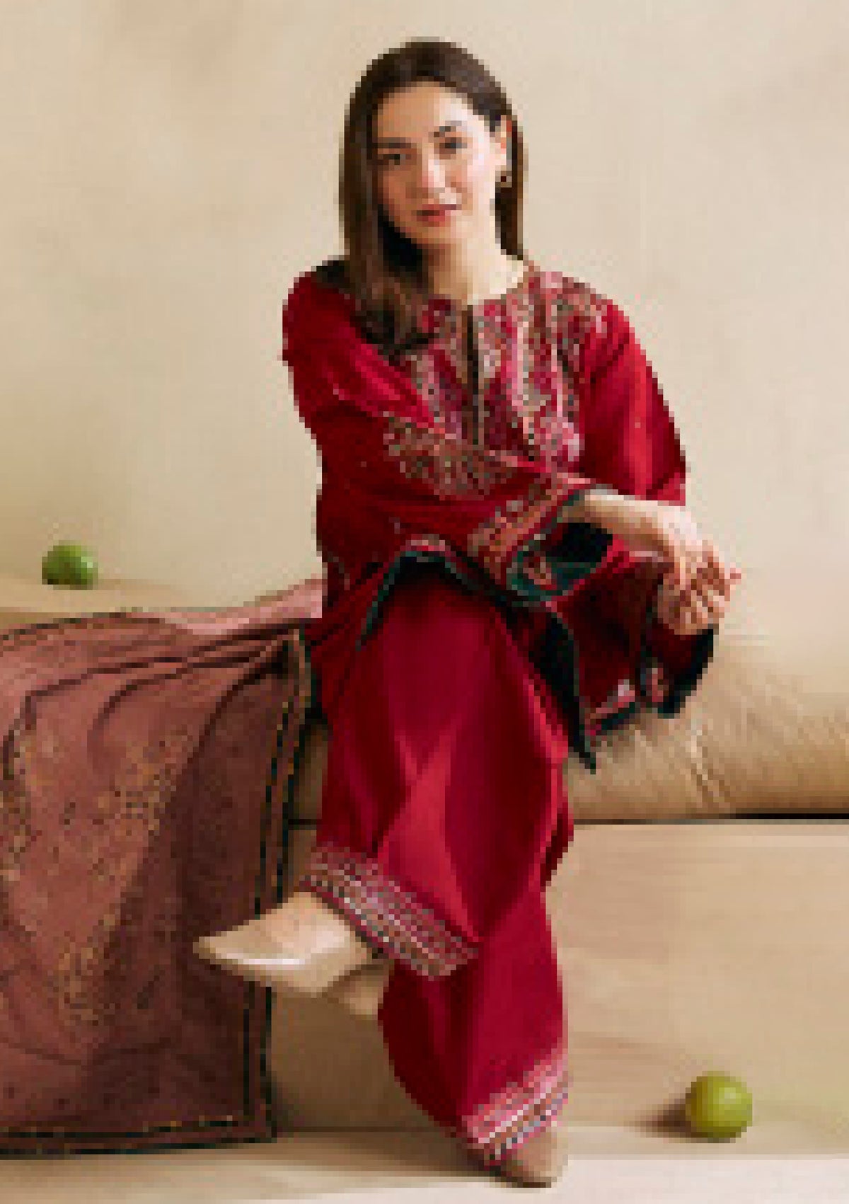 Zara Shahjahan Coco Winter'23 D-2B - Mohsin Saeed Fabrics