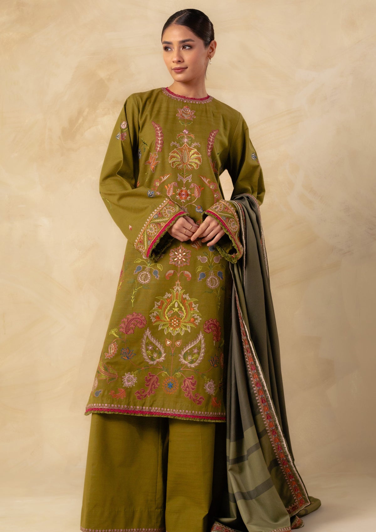 Zara Shahjahan Coco Winter'23 D-6B - Mohsin Saeed Fabrics