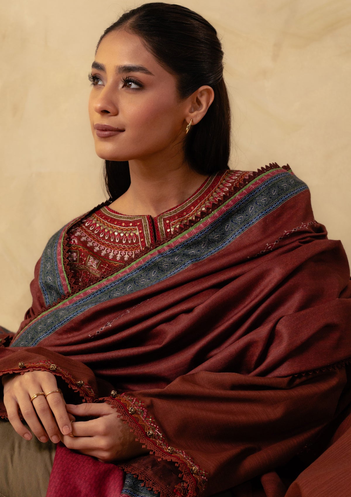 Zara Shahjahan Coco Winter'23 D-8A - Mohsin Saeed Fabrics