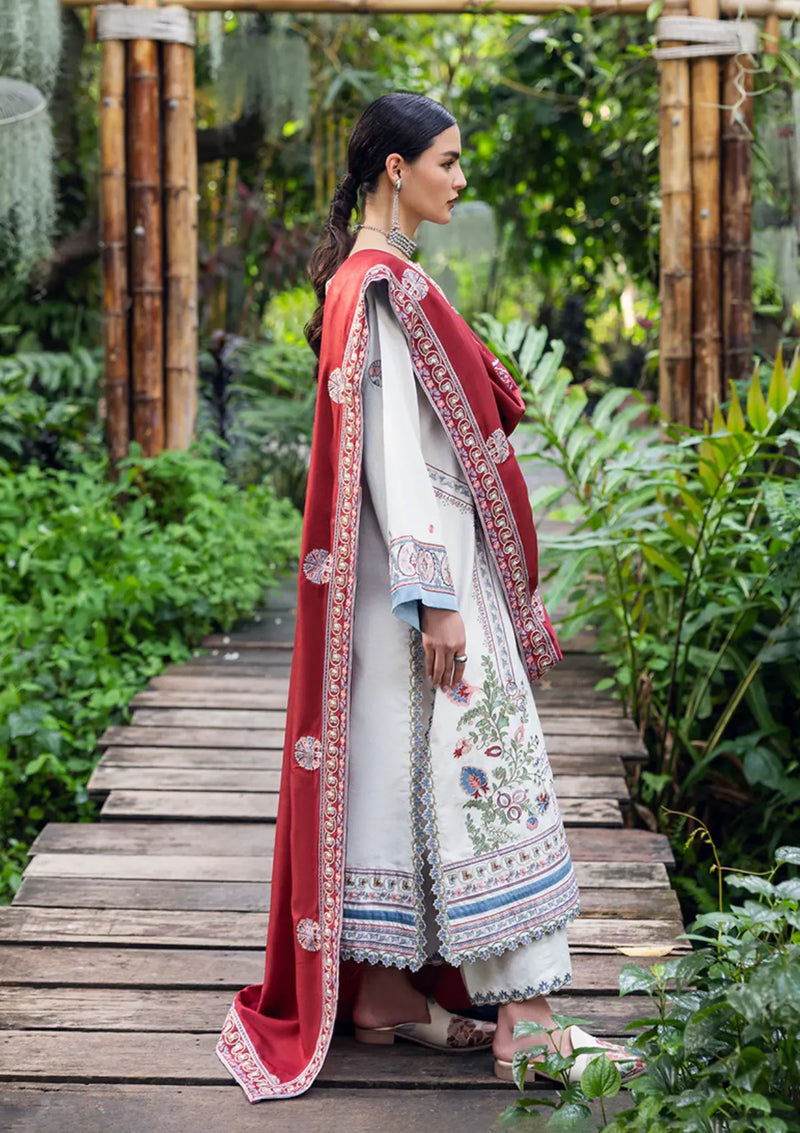 Mushq Hemline Symphony Karandi'25 D-01 Coper Blaze