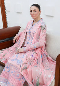 Roheenaz Floral Reveire Luxury Lawn'26 RNZ-606 Crystal Glow