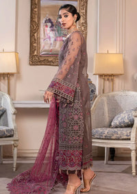 JJ Embellish By Janique'24 Vol-02 D-002 Burgundy Orchid