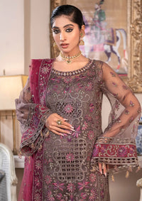 JJ Embellish By Janique'24 Vol-02 D-002 Burgundy Orchid