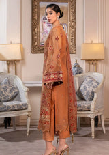 JJ Embellish By Janique'25 Vol-02 D-007 Barg Mustard