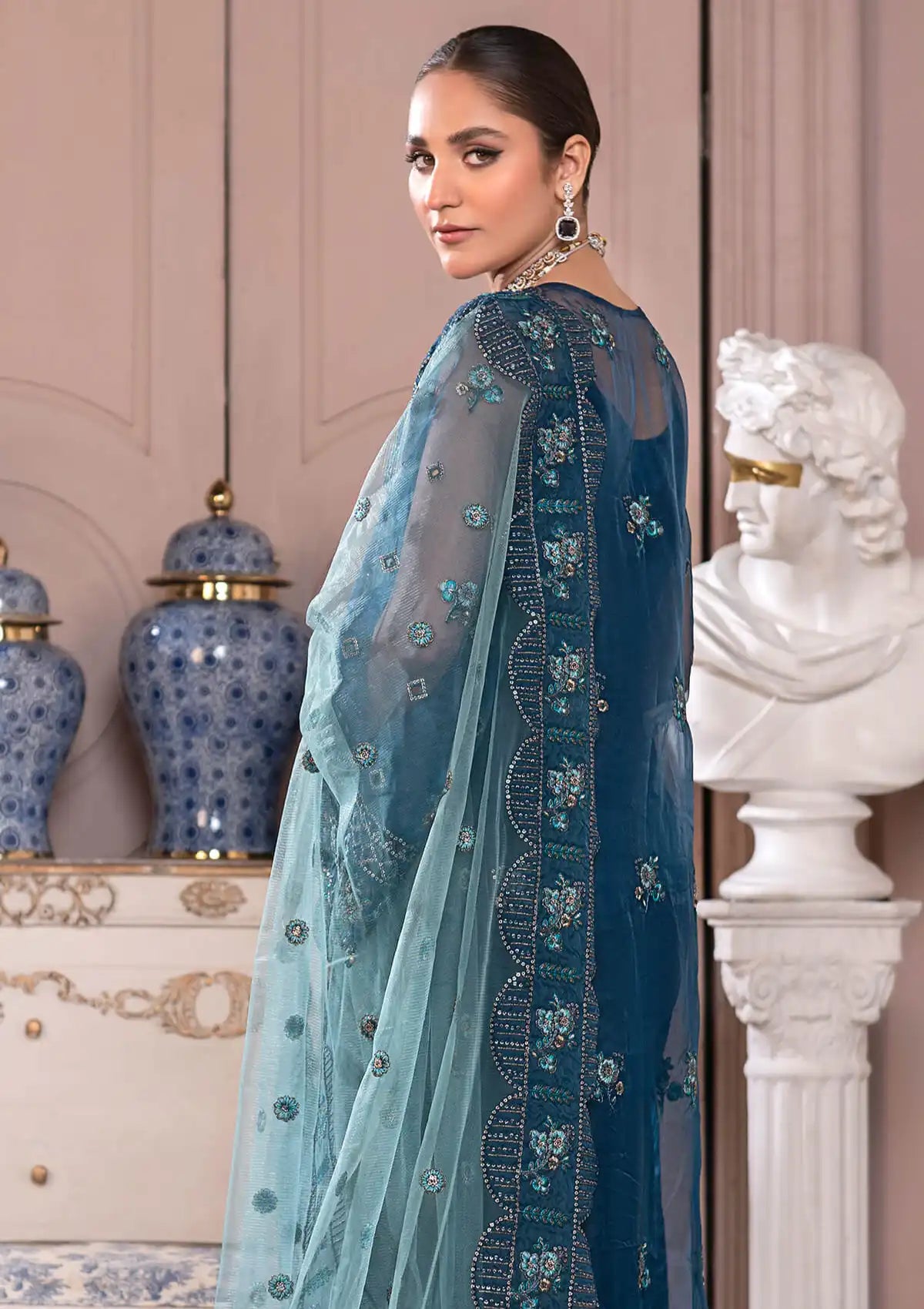 JJ Embellish By Janique'24 Vol-02 D-008 Groovy Blue