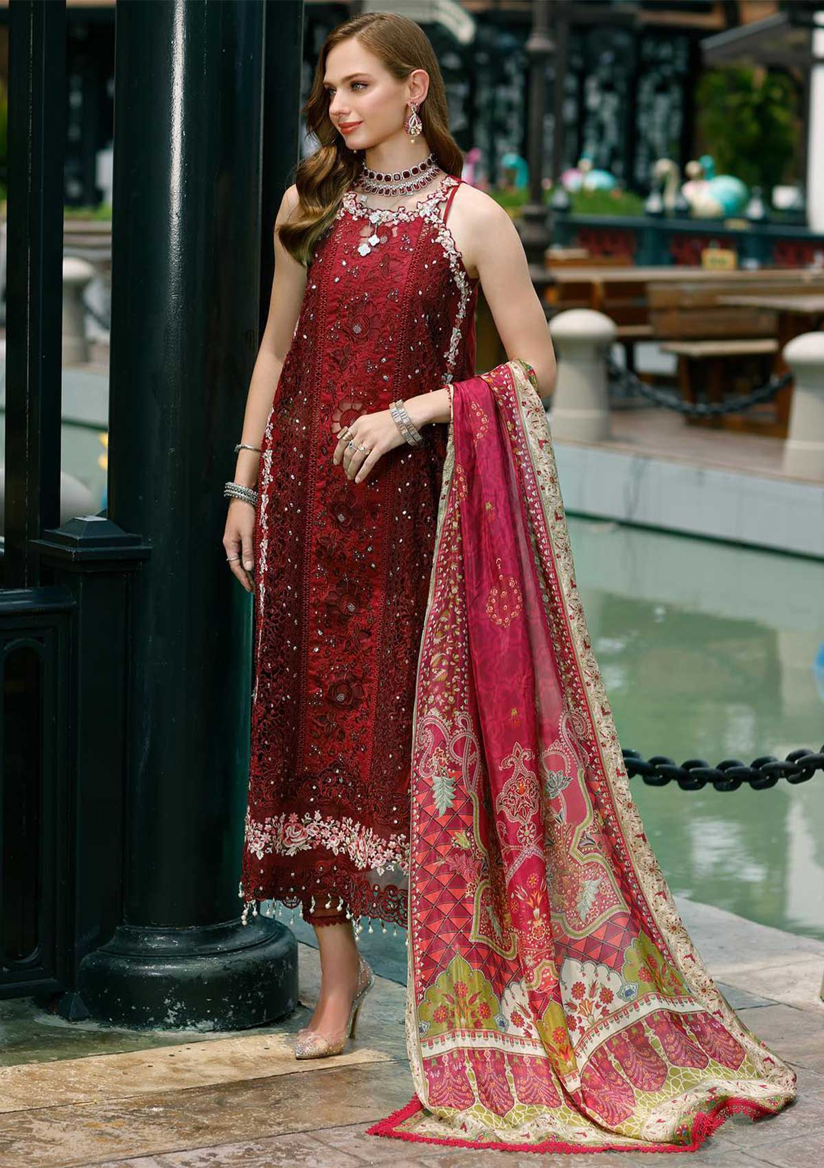 Noor by Saadia Asad Eid Schiffli Laserkari'23 D-12 - Mohsin Saeed Fabrics